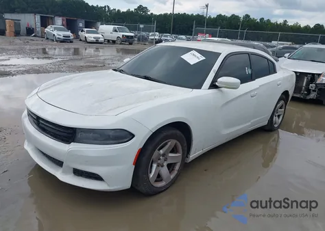 2015 Dodge Charger Police из США, поврежденный, VIN 2C3CDXAT9FH915120